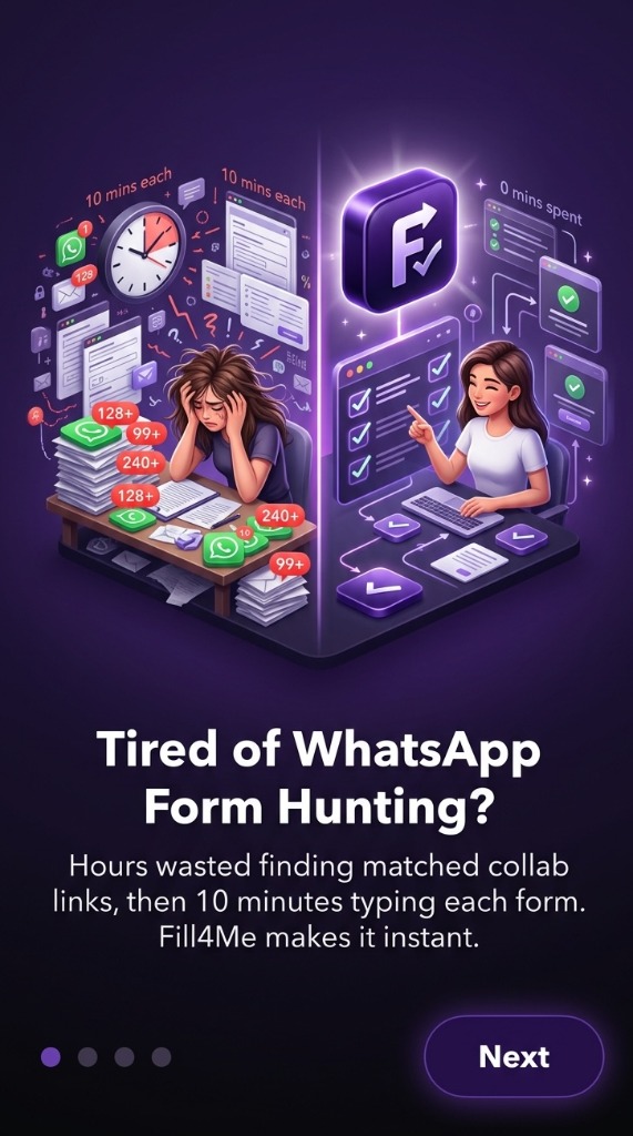 Tired of WhatsApp Form Hunting